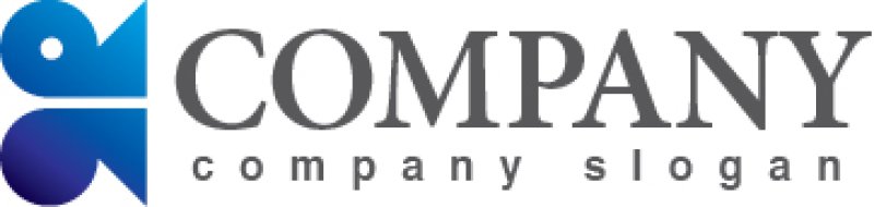 画像4: K・カメラ・グラデーション・ロゴ・マークデザイン3504 (4)