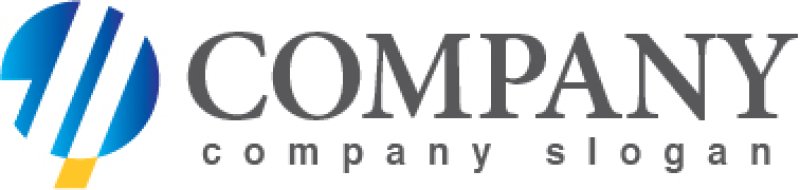 画像5: P・輪・斜線・グラデーション・ロゴ・マークデザイン3518 (5)