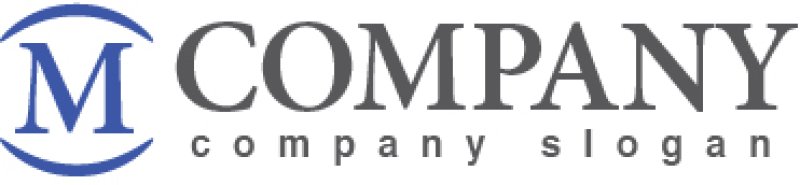 画像5: M・カッコ・シンプル・アルファベット・ロゴ・マークデザイン3521 (5)