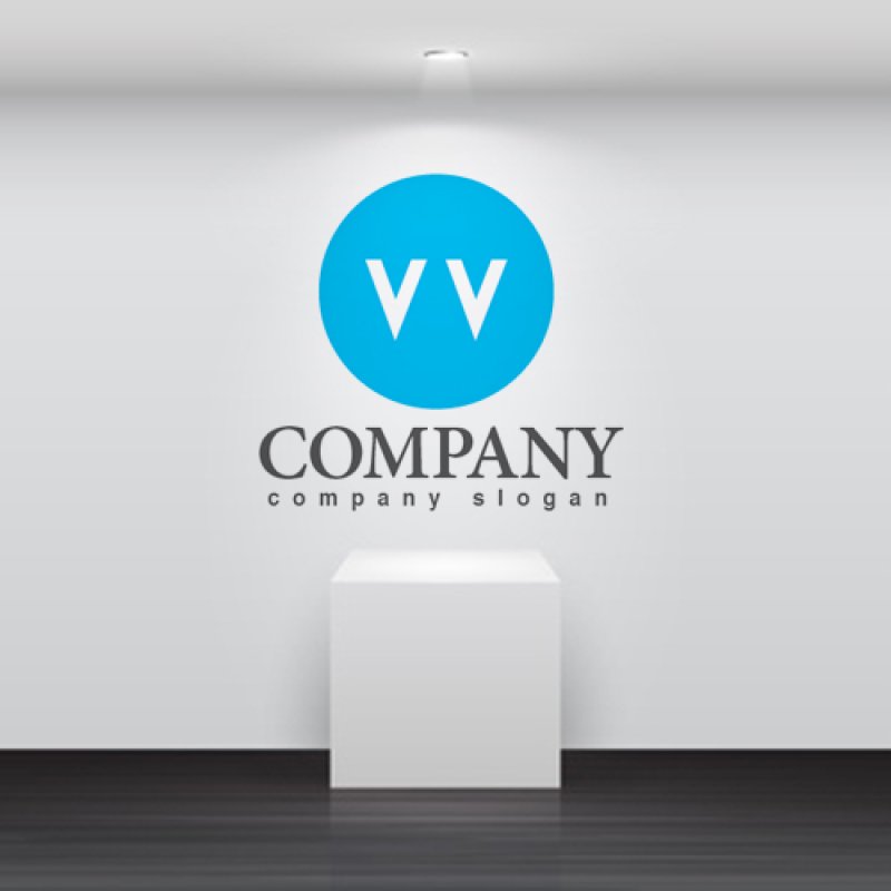 画像2: V・W・輪・アルファベット・ロゴ・マークデザイン3539 (2)
