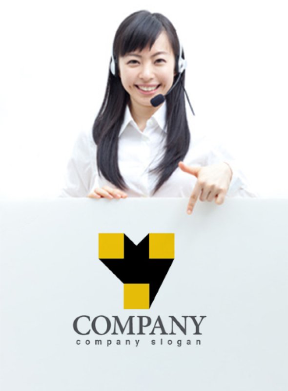 画像3: Y・拡大・四角・アルファベット・ロゴ・マークデザイン3553 (3)