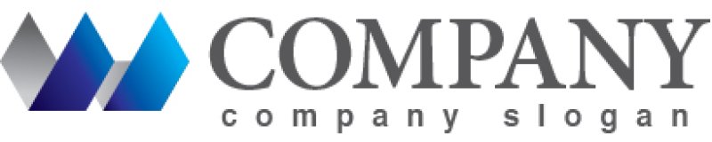 画像5: W・グラデーション・ロゴ・マークデザイン3566 (5)