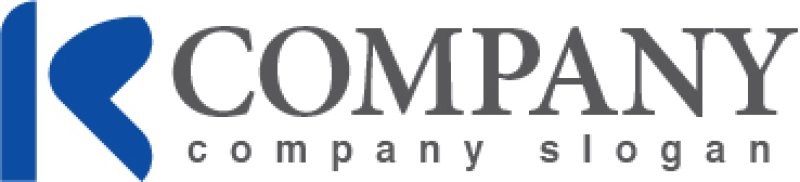 画像5: K・シンプル・アルファベット・ロゴ・マークデザイン3589 (5)