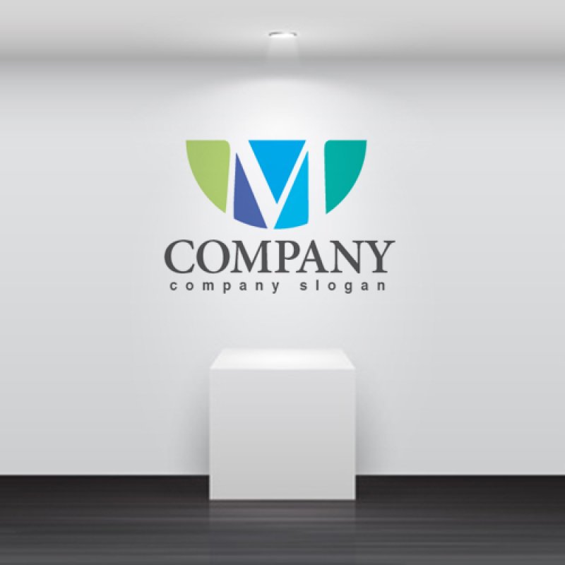 画像2: M・輪・アルファベット・ロゴ・マークデザイン3602 (2)