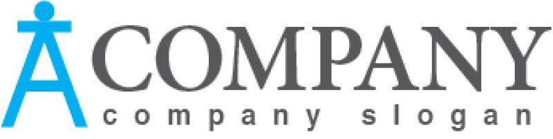 画像5: A・人・台・アルファベット・ロゴ・マークデザイン3614 (5)