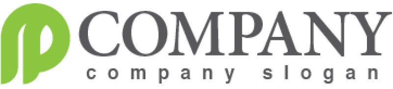 画像5: P・輪・アルファベット・ロゴ・マークデザイン3623 (5)