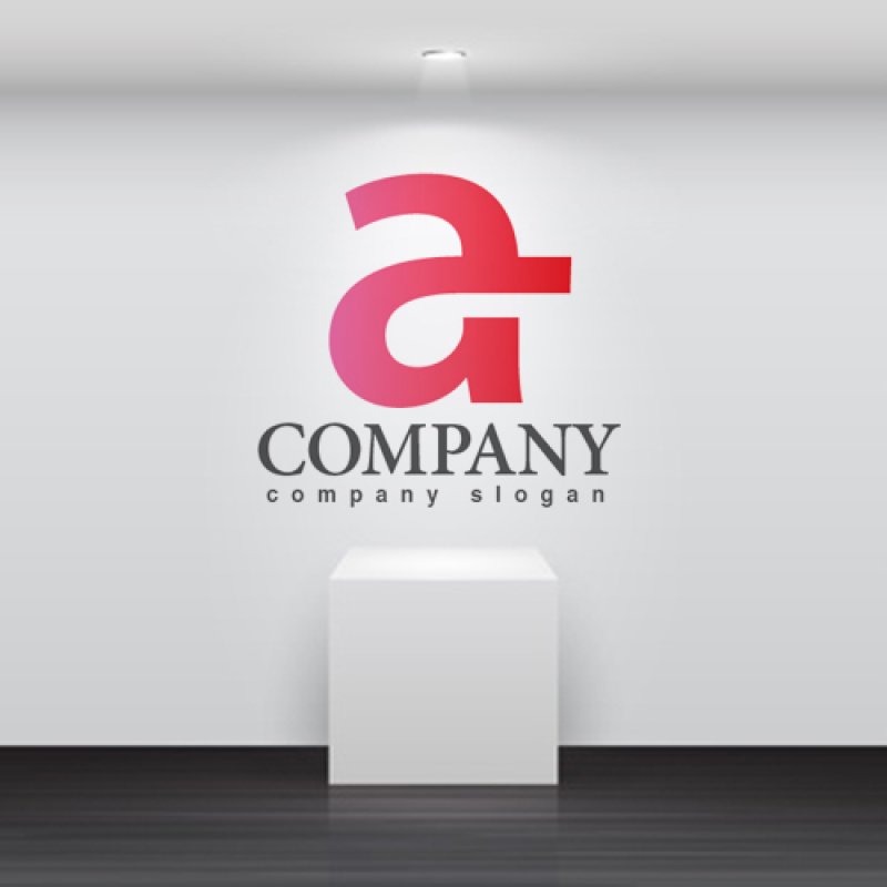 画像2: a・G・グラデーション・アルファベット・ロゴ・マークデザイン3633 (2)