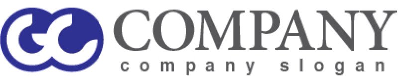 画像5: G・C・輪・アルファベット・ロゴ・マークデザイン3642 (5)