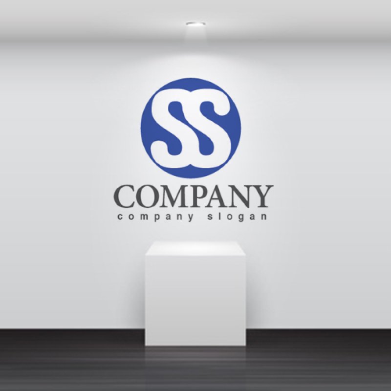 画像2: S・S・輪・アルファベット・ロゴ・マークデザイン3649 (2)