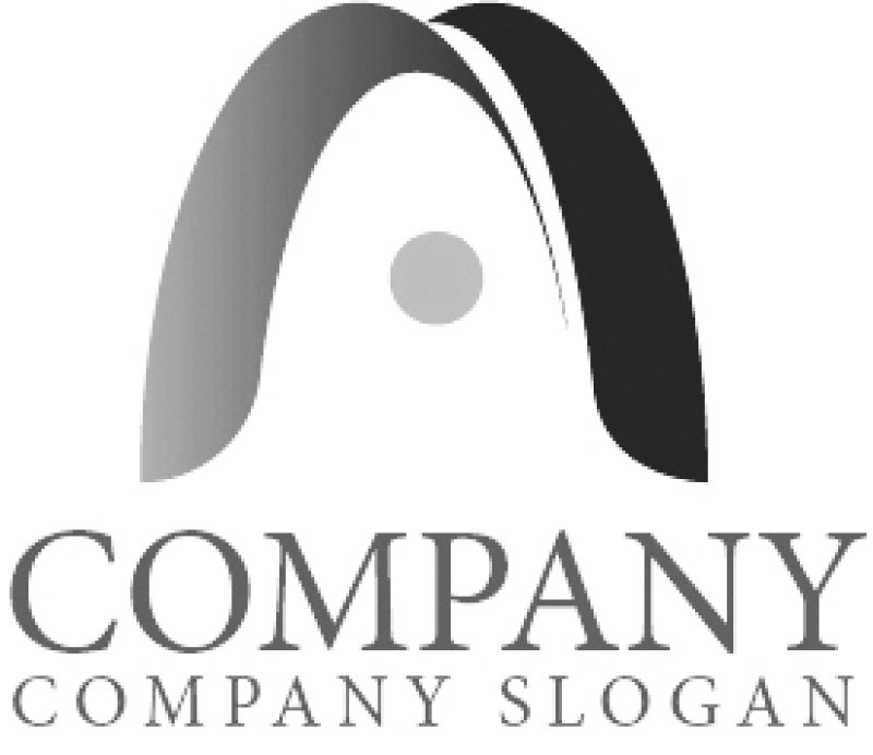 画像4: A・曲線・グラデーション・アルファベット・ロゴ・マークデザイン3656 (4)