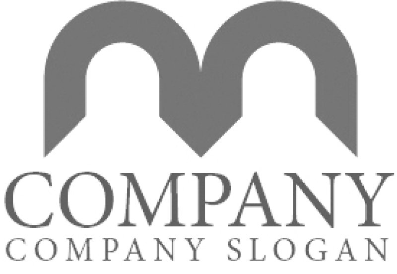 画像4: M・トンネル・アルファベット・ロゴ・マークデザイン3694 (4)