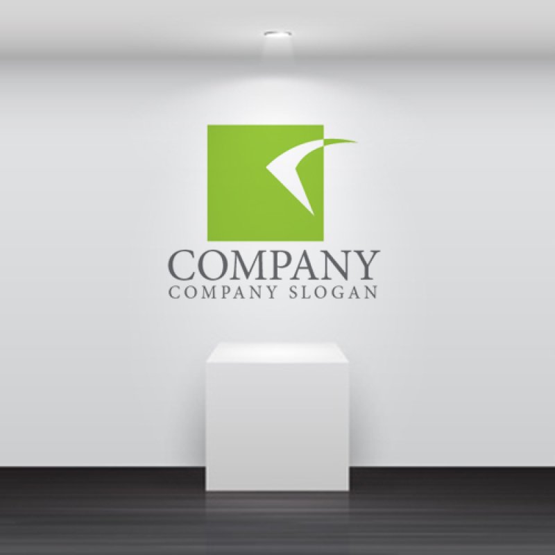 画像3: K・四角・曲線・アルファベット・ロゴ・マークデザイン3703 (3)