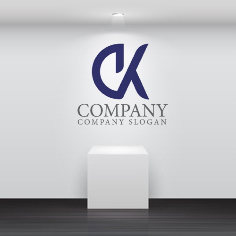 画像3: C・K・輪・アルファベット・ロゴ・マークデザイン3729 (3)