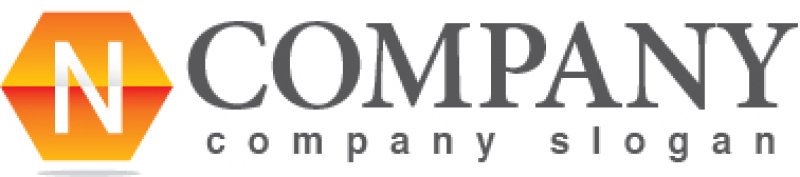 画像6: N・六角形・グラデーション・アルファベット・ロゴ・マークデザイン3785 (6)