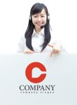 画像4: C・シンプル・アルファベット・ロゴ・マークデザイン3796 (4)