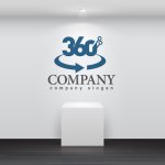 画像2: 360・一周・楕円・ロゴ・マークデザイン3800 (2)