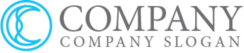 画像6: C・月・輪・アルファベット・ロゴ・マークデザイン3815 (6)