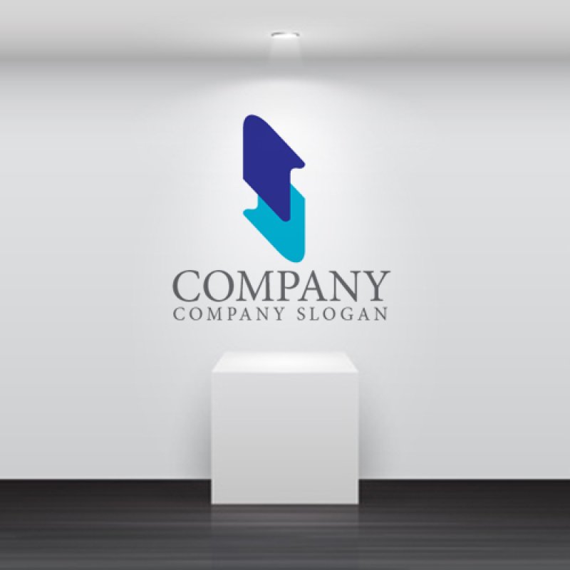 画像2: S・結合・アルファベット・ロゴ・マークデザイン3817 (2)