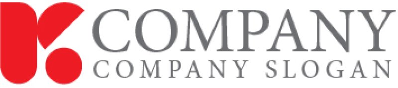 画像6: K・輪・シンプル・アルファベット・ロゴ・マークデザイン3822 (6)