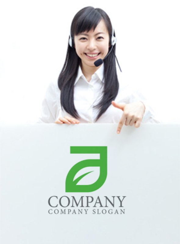 画像4: a・葉・成長・アルファベット・ロゴ・マークデザイン3826 (4)