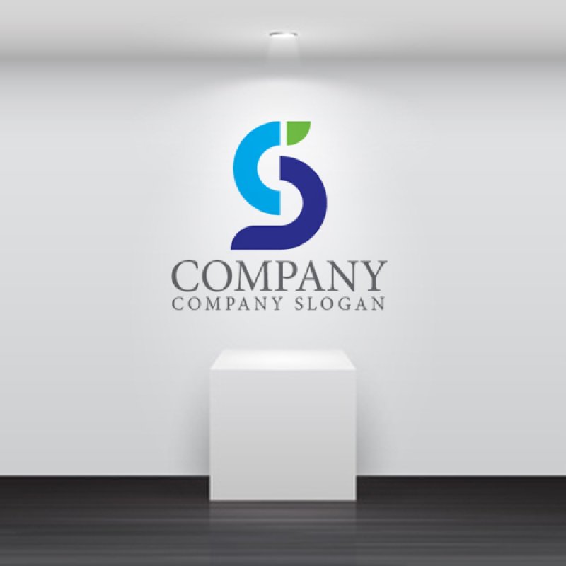 画像3: S・曲線・アルファベット・ロゴ・マークデザイン3829 (3)