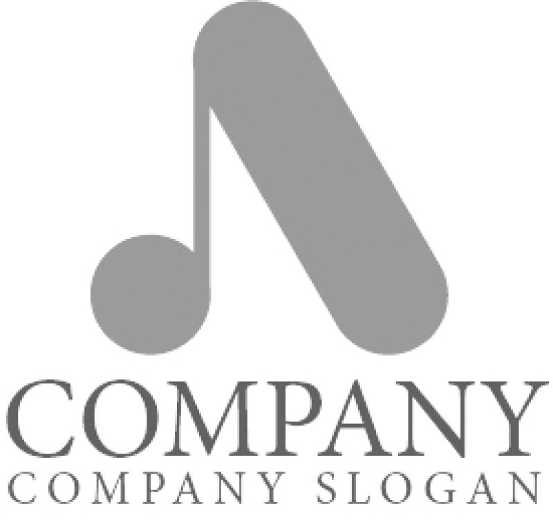 画像5: A・音符・シンプル・アルファベット・ロゴ・マークデザイン3856 (5)