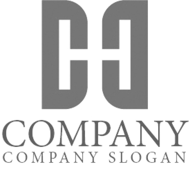 画像5: H・C・対称・アルファベット・ロゴ・マークデザイン3870 (5)