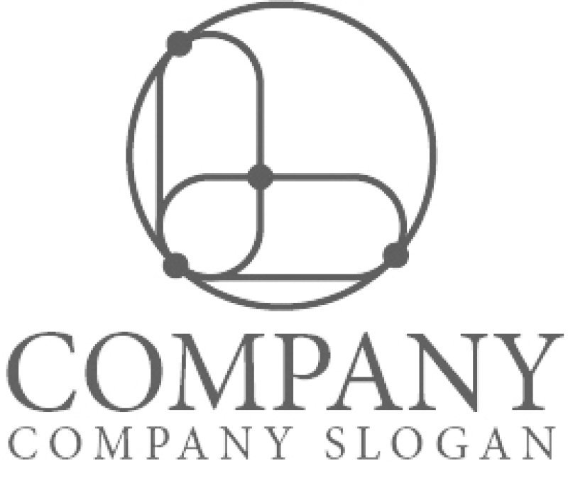 画像5: L・リンク・輪・つながり・アルファベット・ロゴ・マークデザイン3874 (5)