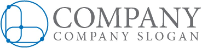 画像6: L・リンク・輪・つながり・アルファベット・ロゴ・マークデザイン3874 (6)