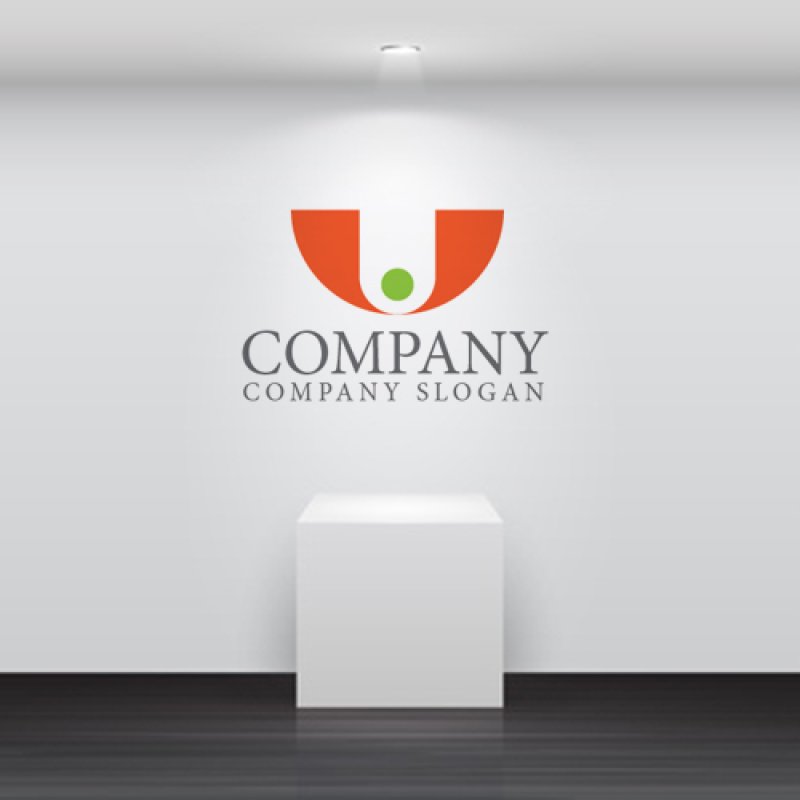 画像4: U・人・喜び・アルファベット・ロゴ・マークデザイン3885 (4)