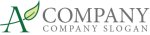画像6: A・シンプル・葉・アルファベット・ロゴ・マークデザイン3888 (6)
