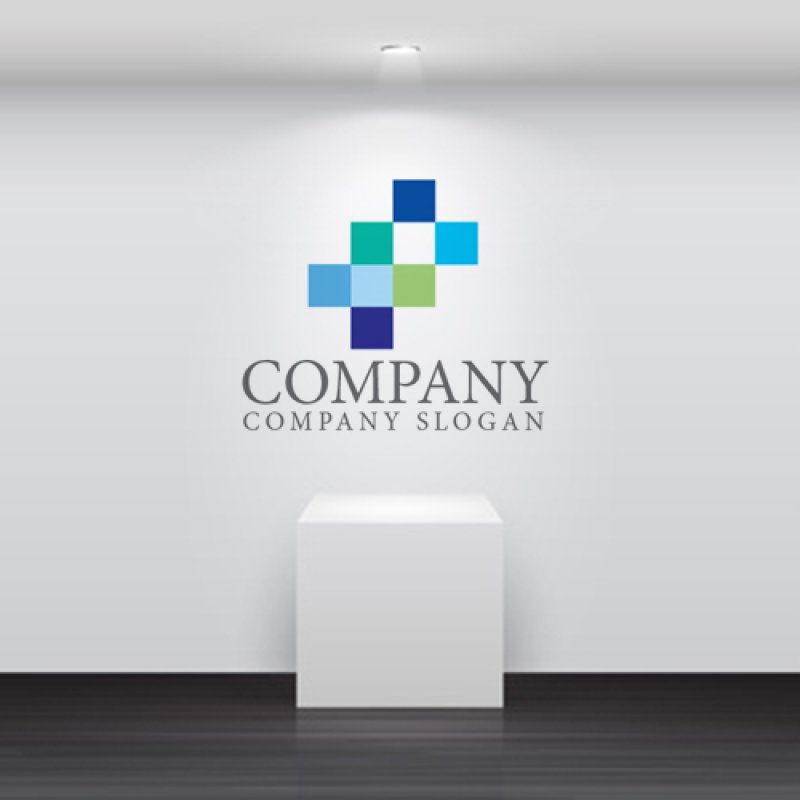 画像4: P・プラス・ドット・アルファベット・ロゴ・マークデザイン3889 (4)