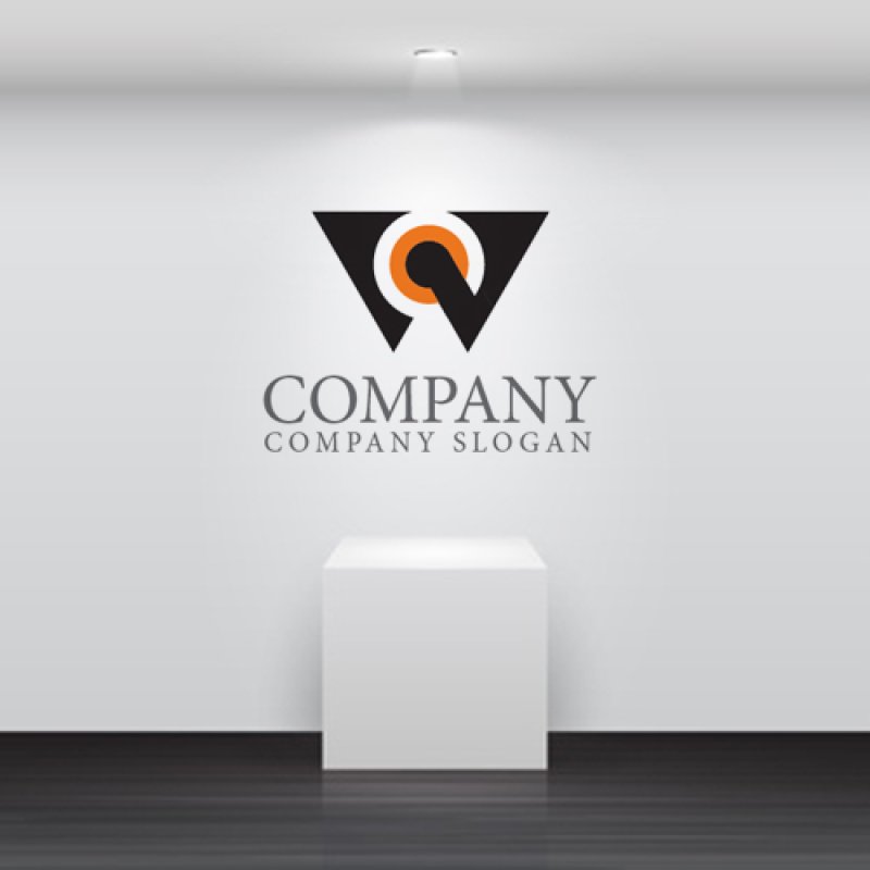 画像4: W・目・腕・アルファベット・ロゴ・マークデザイン3908 (4)