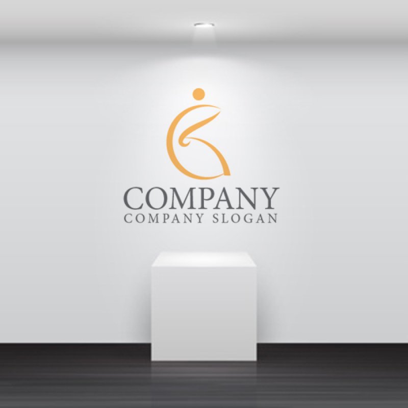 画像4: K・曲線・人・アルファベット・ロゴ・マークデザイン3910 (4)