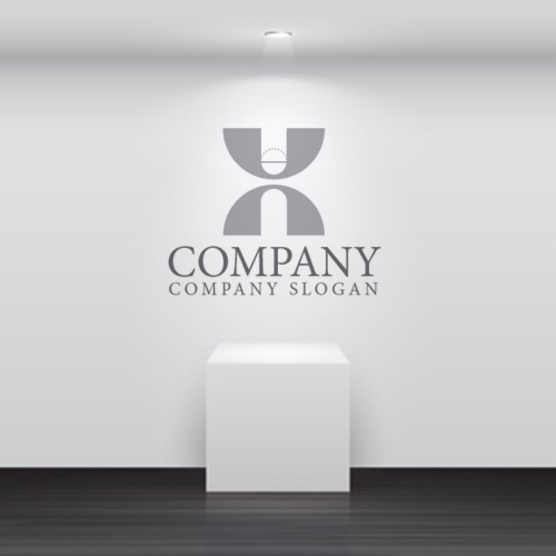 画像4: X・バスケット・コート・アルファベット・ロゴ・マークデザイン3929 (4)