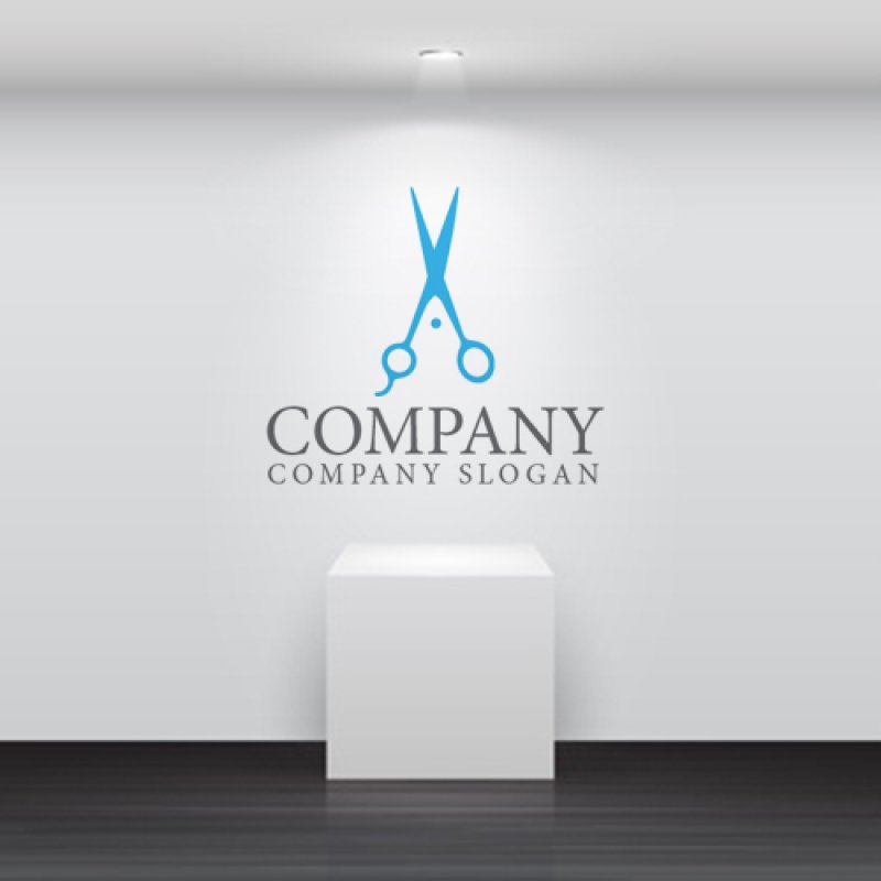 画像4: A・ハサミ・アルファベット・ロゴ・マークデザイン3933 (4)