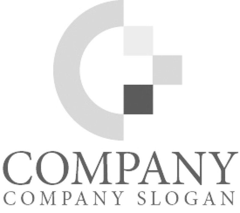 画像5: C・ピクセル・輪・前進・アルファベット・ロゴ・マークデザイン3935 (5)