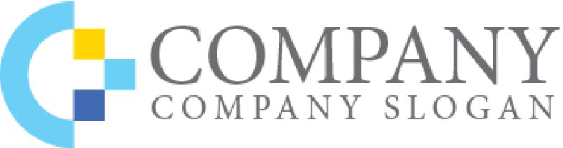 画像6: C・ピクセル・輪・前進・アルファベット・ロゴ・マークデザイン3935 (6)