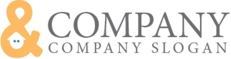 画像6: &・家・窓・アルファベット・ロゴ・マークデザイン3937 (6)