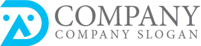 画像6: D・顔・A・アルファベット・ロゴ・マークデザイン3938 (6)