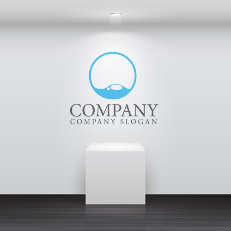 画像4: O・泡・水・アルファベット・ロゴ・マークデザイン3941 (4)