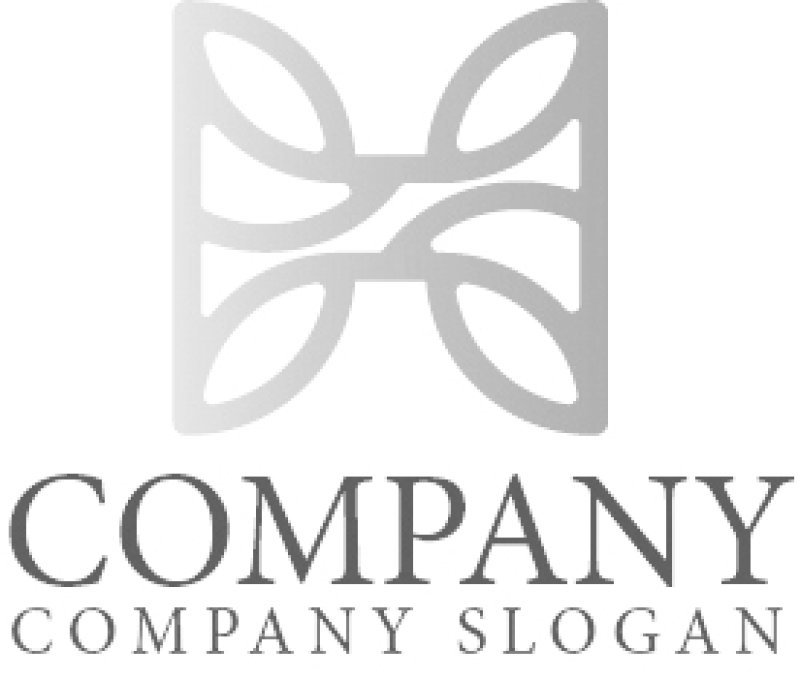 画像5: H・多肉植物・グラデーション・葉・アルファベット・ロゴ・マークデザイン3950 (5)