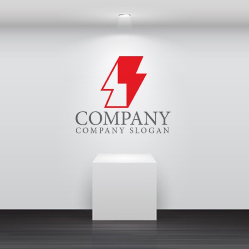 画像4: S・稲妻・対称・アルファベット・ロゴ・マークデザイン3967 (4)