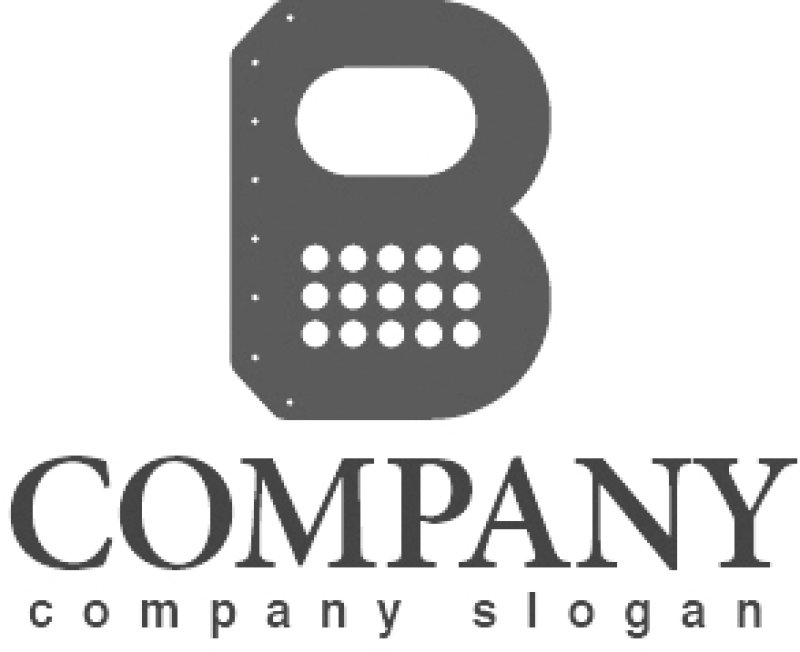 画像5: B・板金・加工・アルファベット・ロゴ・マークデザイン3969 (5)