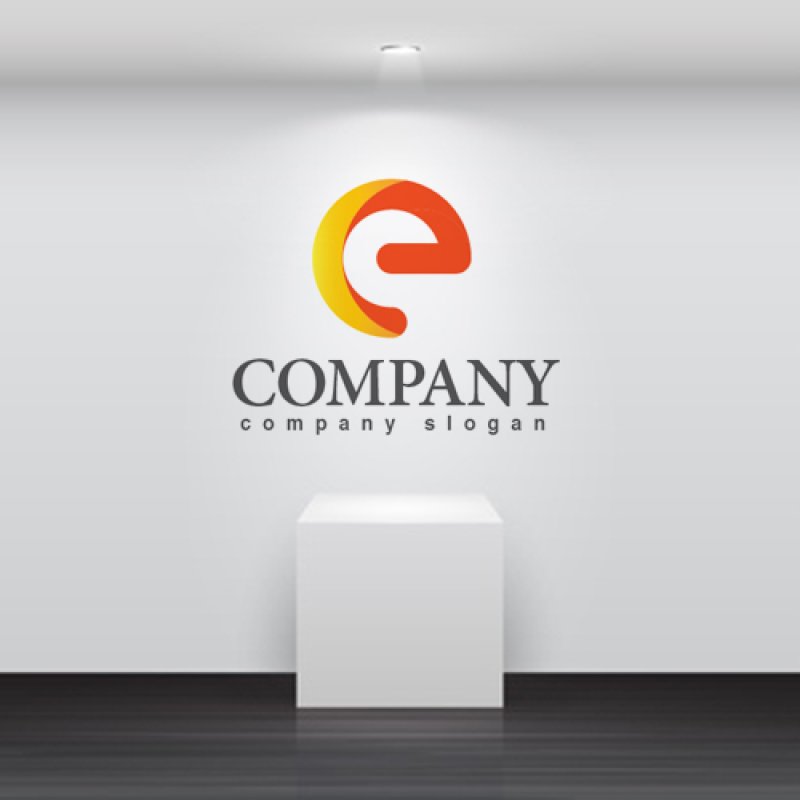 画像4: e・シンプル・グラデーション・アルファベット・ロゴ・マークデザイン3970 (4)