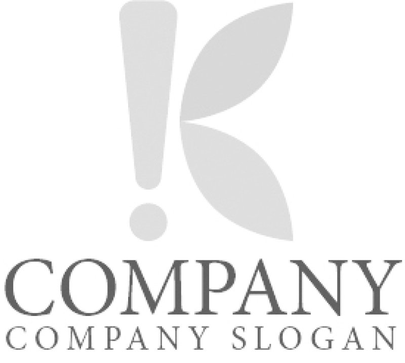 画像5: K・!・葉・アルファベット・ロゴ・マークデザイン3987 (5)