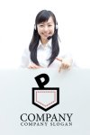 画像2: P・ポケットロゴ・マークデザイン398 (2)