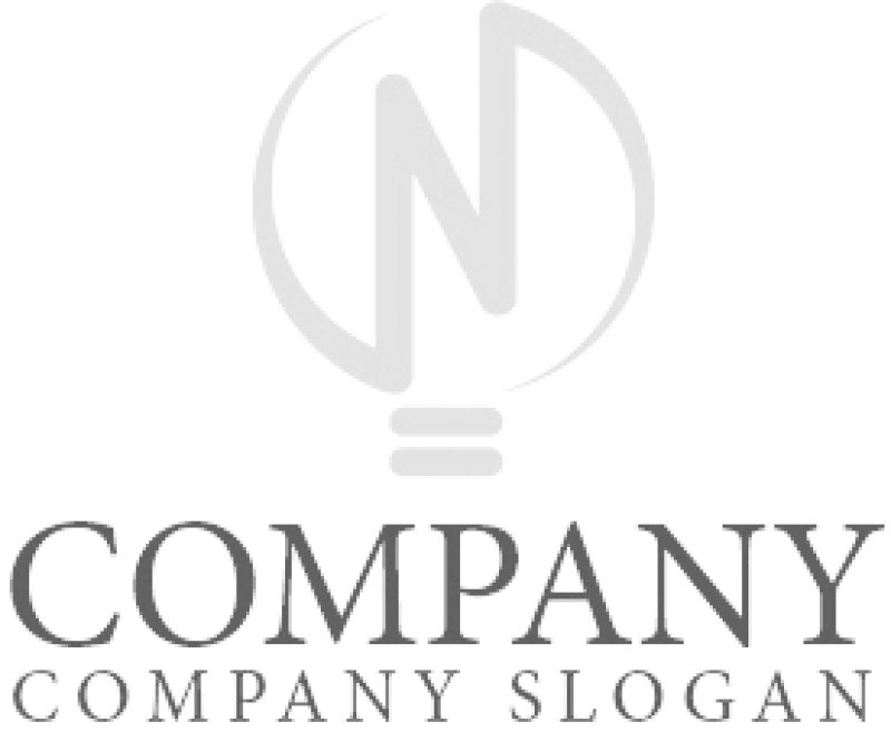 画像5: N・電球・電気・アルファベット・ロゴ・マークデザイン3991 (5)