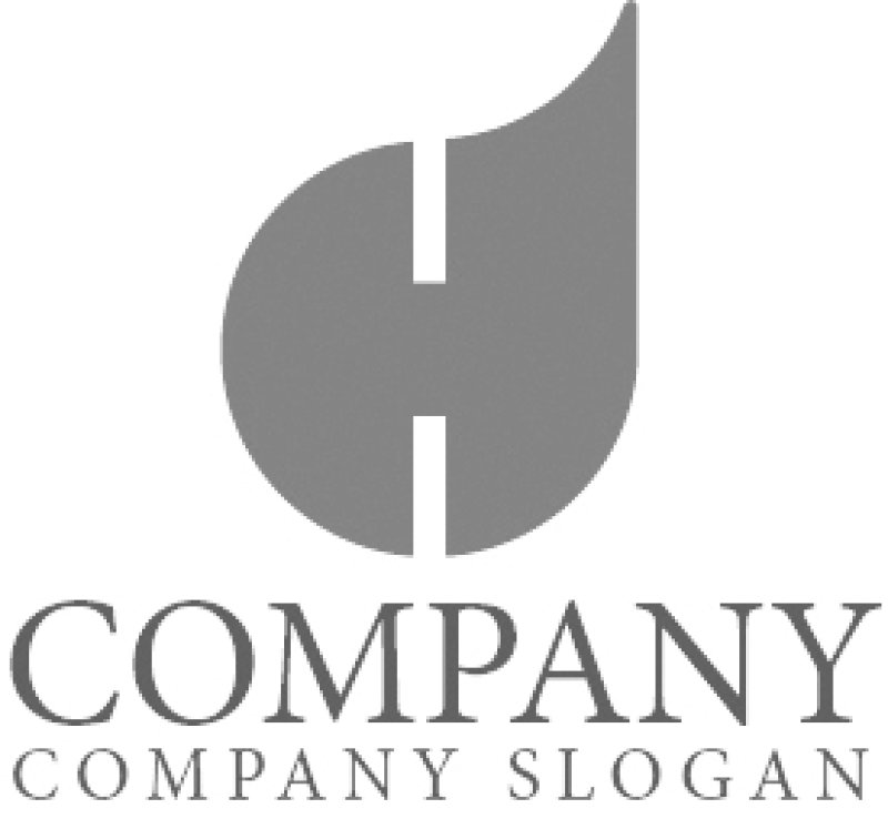 画像5: H・火・輪・アルファベット・ロゴ・マークデザイン4011 (5)