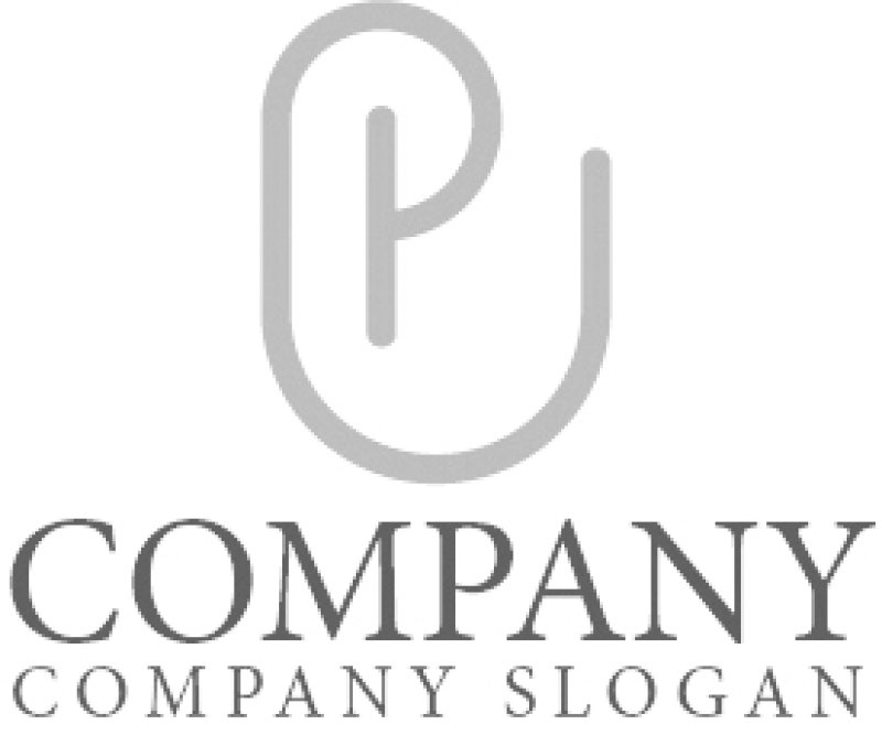 画像5: P・輪・カップ・アルファベット・ロゴ・マークデザイン4013 (5)